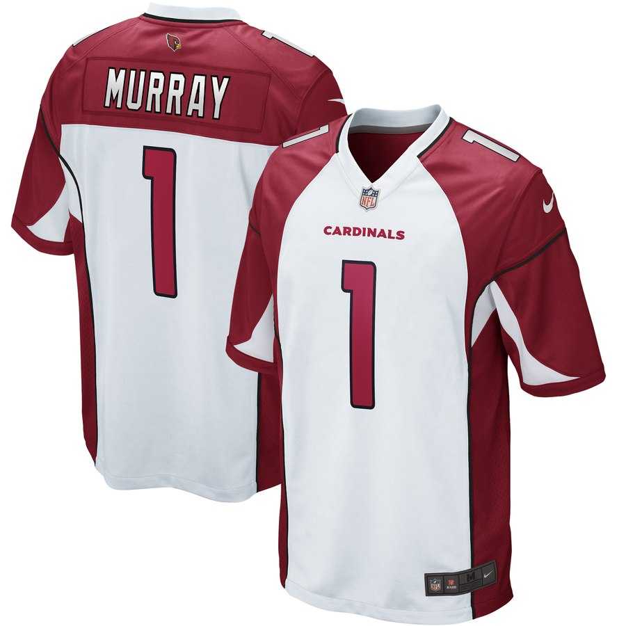 Nike Cardinals 1 Kyler Murray White 2019 NFL Draft First Round Pick Vapor Untouchable Limited Jersey Dzhi