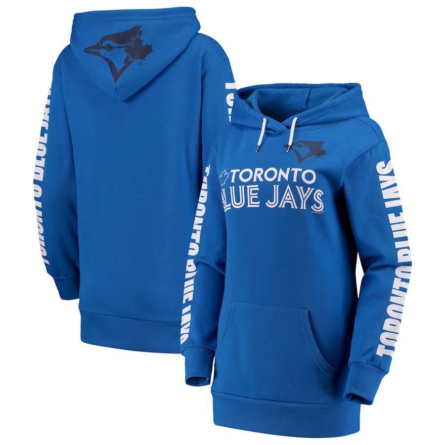 Women Toronto Blue Jays G III 4Her by Carl Banks Extra Innings Pullover Hoodie Royal