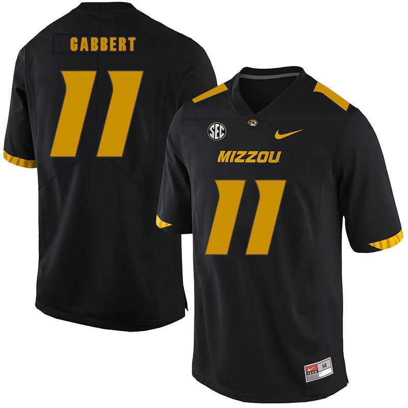 Missouri Tigers 11 Blaine Gabbert Black Nike College Football Jersey Dzhi
