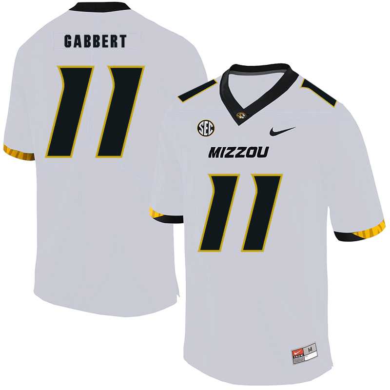 Missouri Tigers 11 Blaine Gabbert White Nike College Football Jersey Dzhi