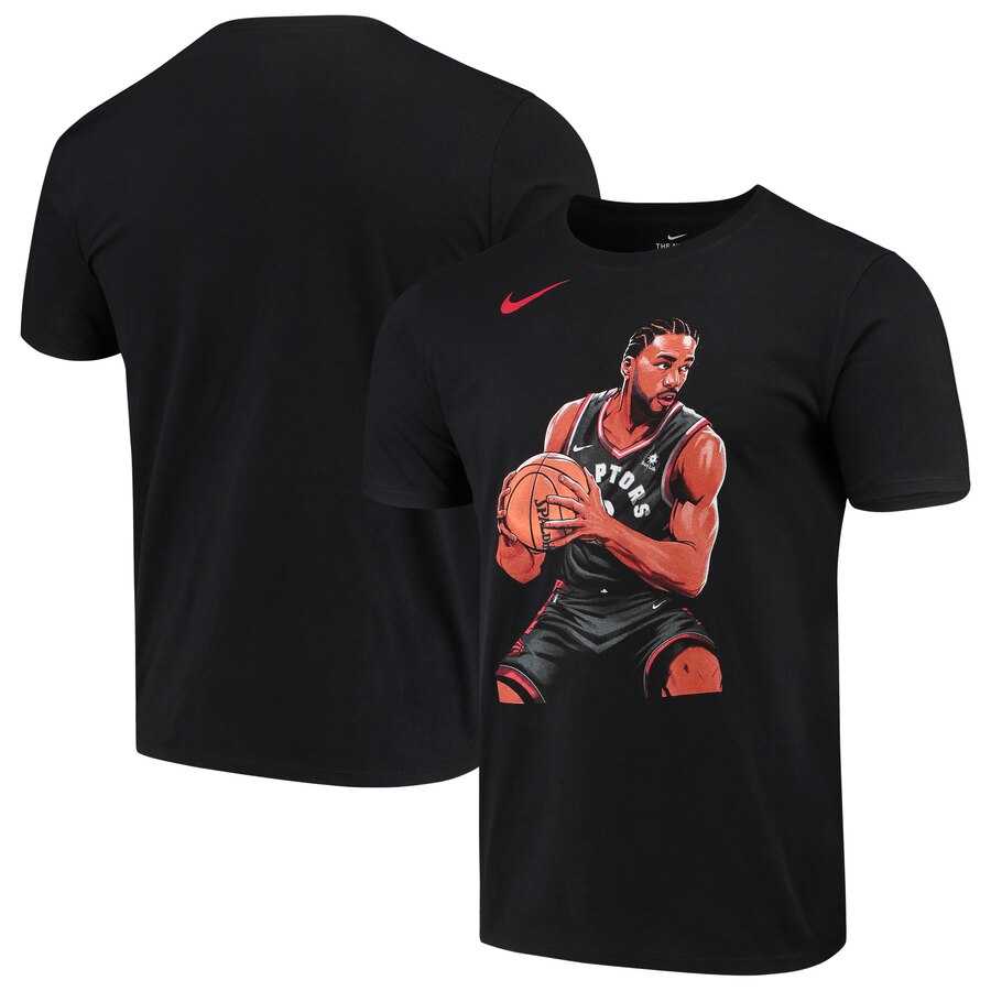 Toronto Raptors Kawhi Leonard Nike 2019 NBA Playoffs Bound Hero T-Shirt Black