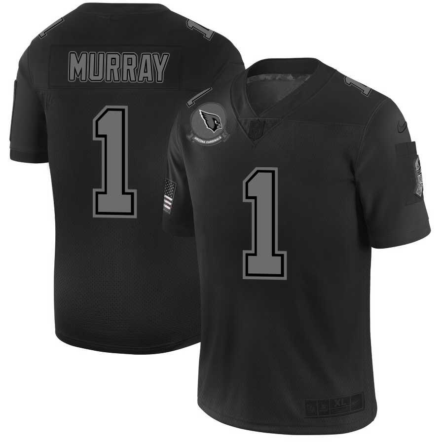 Nike Cardinals 1 Kyler Murray 2019 Black Salute To Service Fashion Limited Jersey Dyin