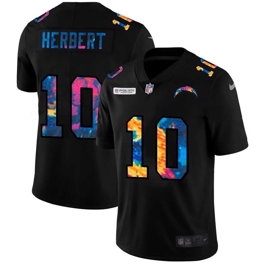 Nike Chargers 10 Herbert Black Vapor Untouchable Fashion Limited Jersey yhua