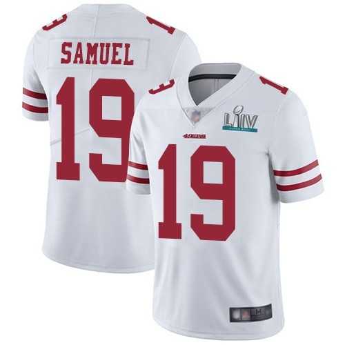 Youth Nike 49ers 19 Deebo Samuel White 2020 Super Bowl LIV Vapor Untouchable Limited Jersey
