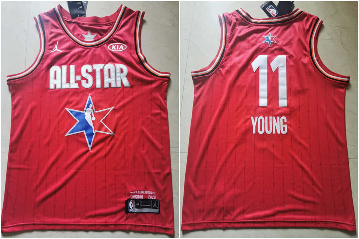 Hawks 11 Trae Young Red 2020 NBA All-Star Jordan Brand Swingman Jersey