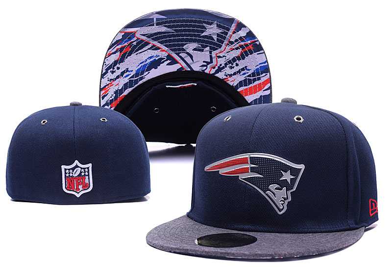 Patriots Team Logo Fitted NFL Hat LXMY (6)