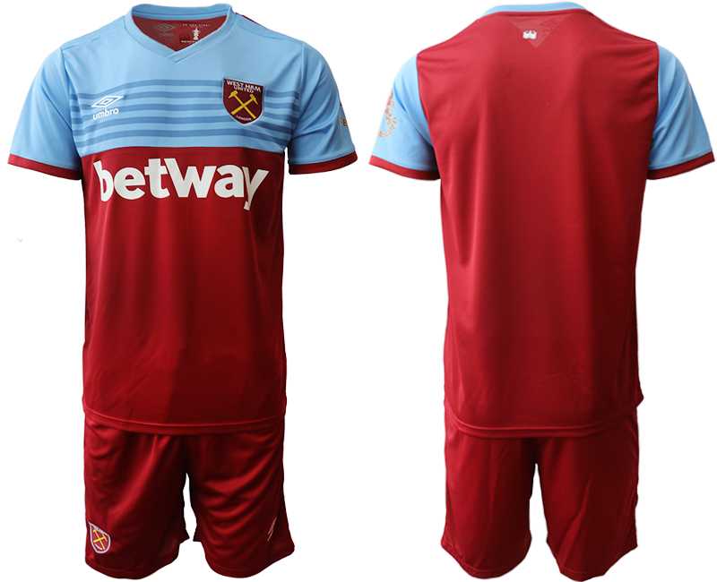2019-20 West Ham United Home Soccer Jersey