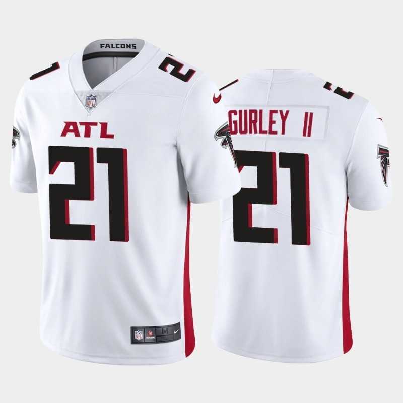Nike Falcons 21 Todd Gurley II White New Vapor Untouchable Limited Jersey Dyin
