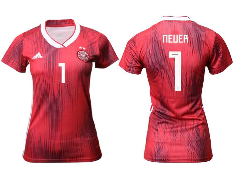 Women 2019-20 Germany 1 NEUER Away Soccer Jersey