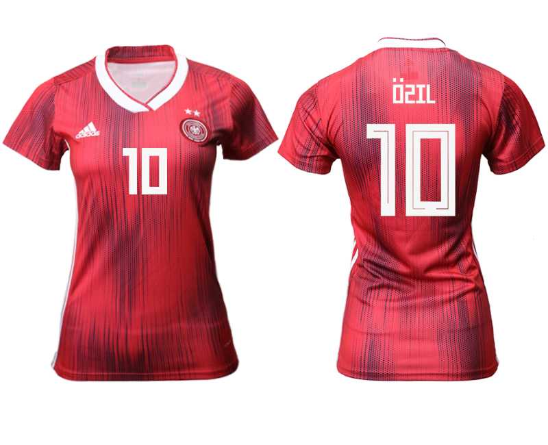Women 2019-20 Germany 10 OSIL Away Soccer Jersey