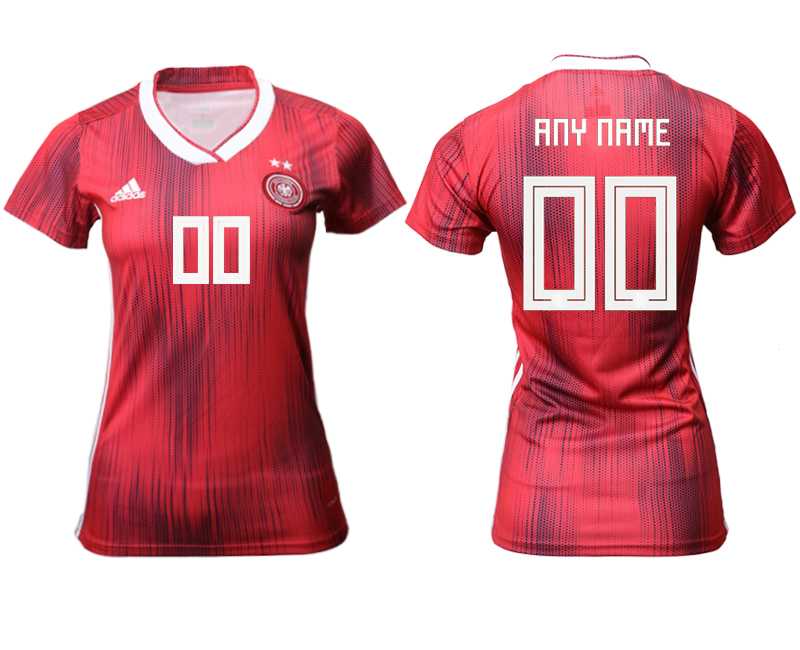 Women 2019-20 Germany Customized Away Soccer Jersey