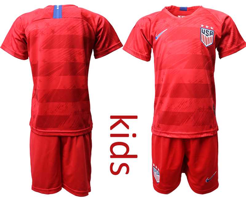 Youth 2019-20 USA Away Soccer Jersey