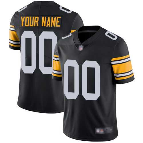 Customized Men & Women & Youth Nike Steelers Black Vapor Untouchable Limited Jersey