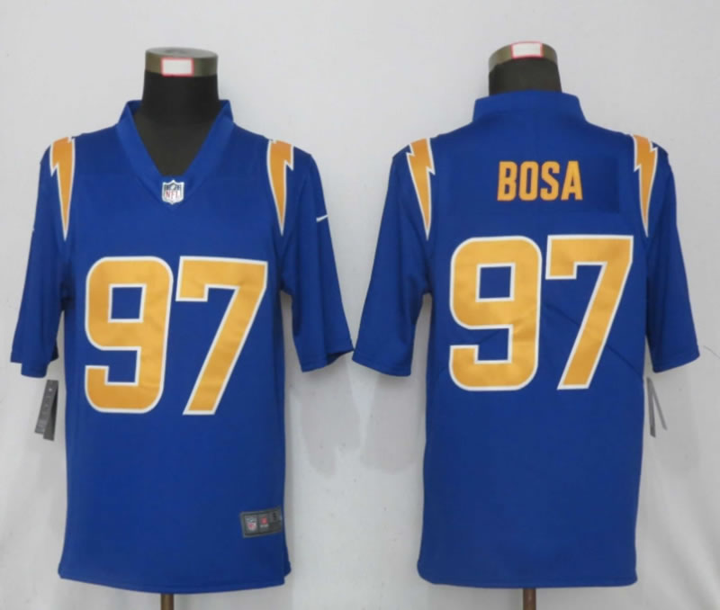 Nike Chargers 97 Bosa oyal Blue 2nd Alternate Vapor Untouchable Limited Jersey