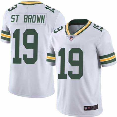Nike Packers 19 Equanimeous St. Brown White Vapor Untouchable Limited Jersey Dzhi