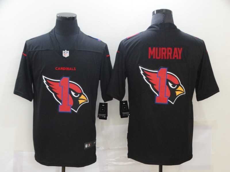 Nike Cardinals 1 Kyler Murray Black Shadow Logo Limited Jersey Dzhi