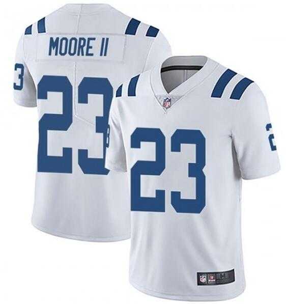 Nike Colts 23 Kenny Moore II White Vapor Untouchable Limited Jersey Dzhi