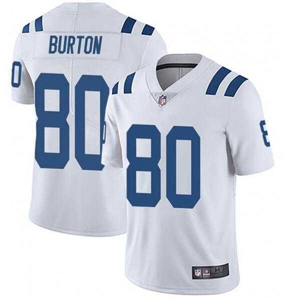 Nike Colts 80 Trey Burton White Vapor Untouchable Limited Jersey Dzhi