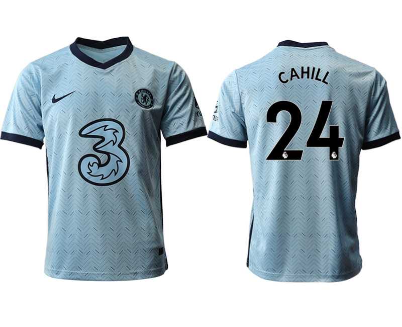 2020-21 Chelsea 24 CAHILL Away Thailand Soccer Jersey