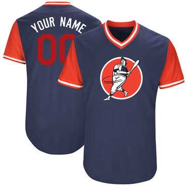 Red Sox Navy Customized New Design Jersey