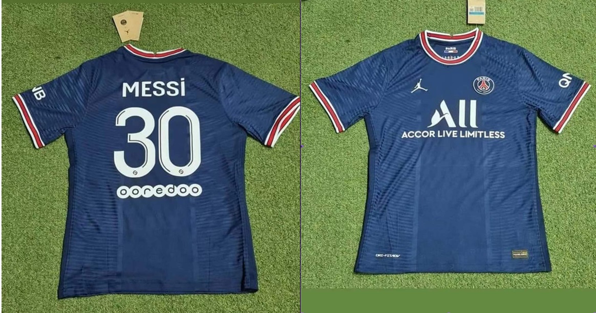 Men's Paris Saint-Germain #30 Lionel Messi Blue Thailand Soccer Jersey