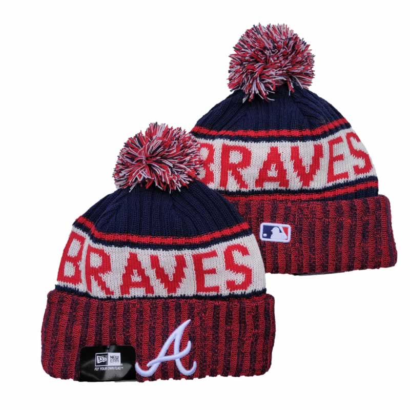 Atlanta Braves Knit Hat YD (1)