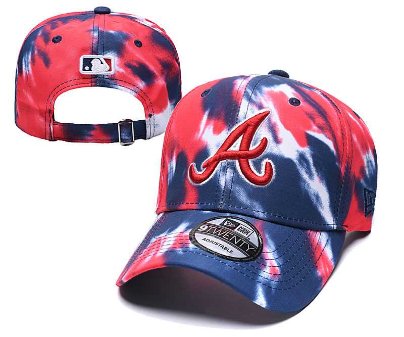 Atlanta Braves Team Logo Adjustable Hat YD (1)