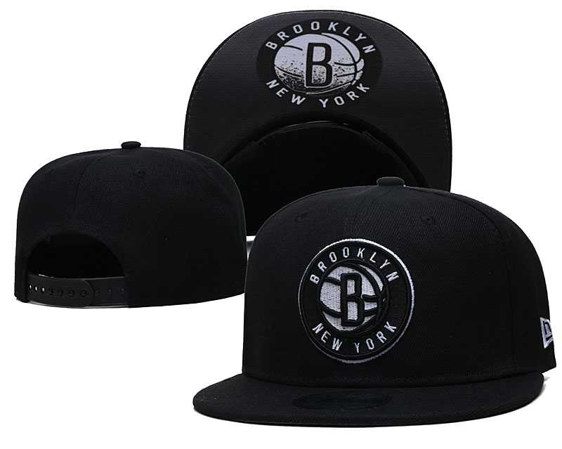 Brooklyn Nets Team Logo Adjustable Hat GS (1)