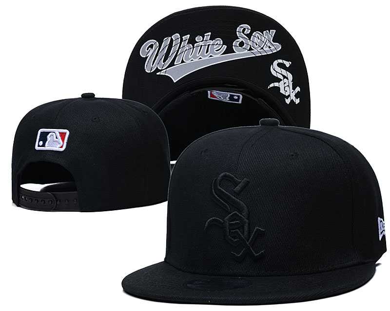 Chicago White Sox Team Logo Adjustable Hat GS (6)