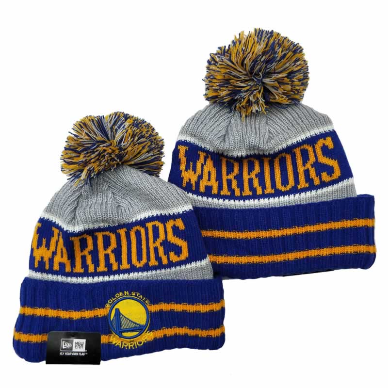 Golden State Warriors Team Logo Knit Hat YD (9)