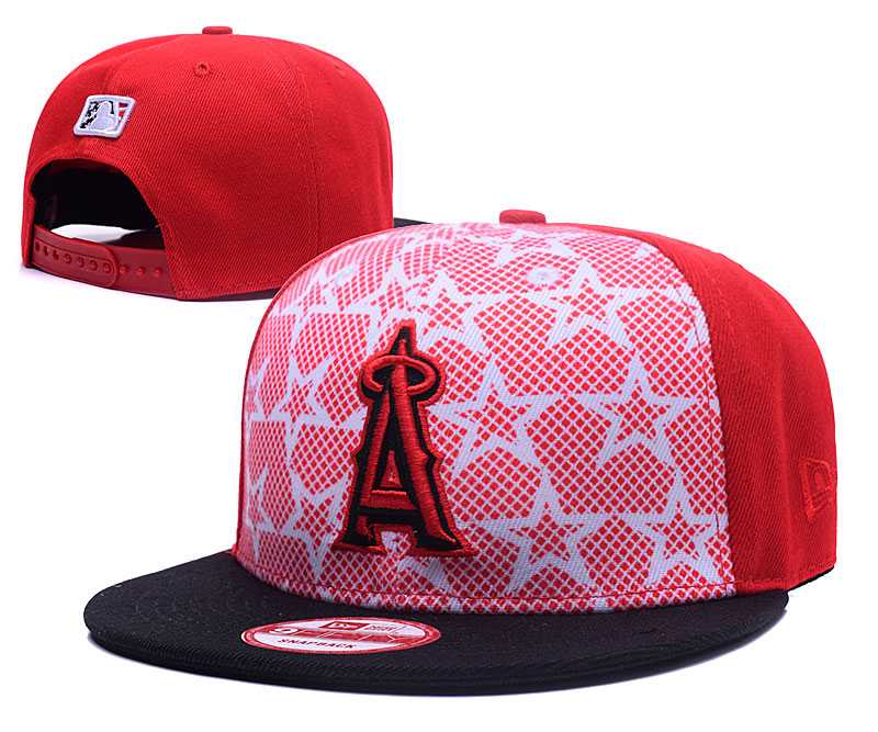 Los Angeles Angels Team Logo Adjustable Hat GS (1)