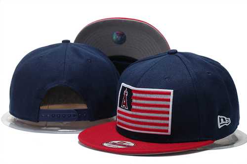 Los Angeles Angels Team Logo Adjustable Hat GS (10)