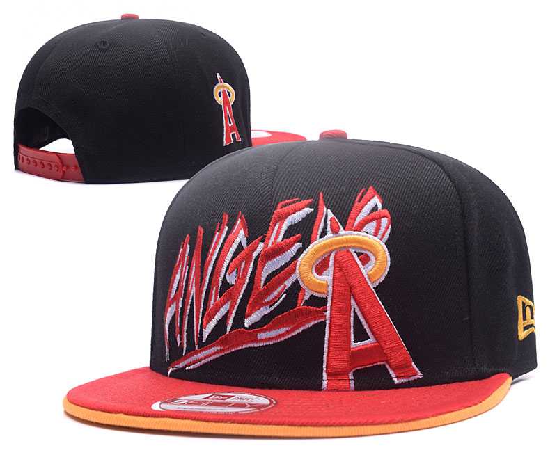 Los Angeles Angels Team Logo Adjustable Hat GS (4)
