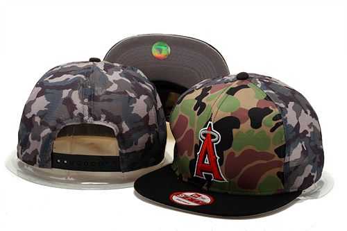 Los Angeles Angels Team Logo Adjustable Hat GS (8)