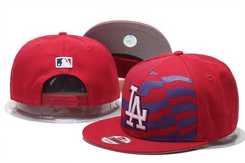 Los Angeles Dodgers Team Logo Adjustable Hat GS (10)