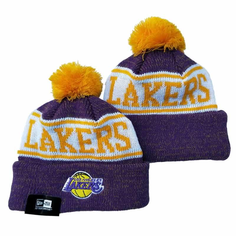 Los Angeles Lakers Team Logo Knit Hat YD (5)