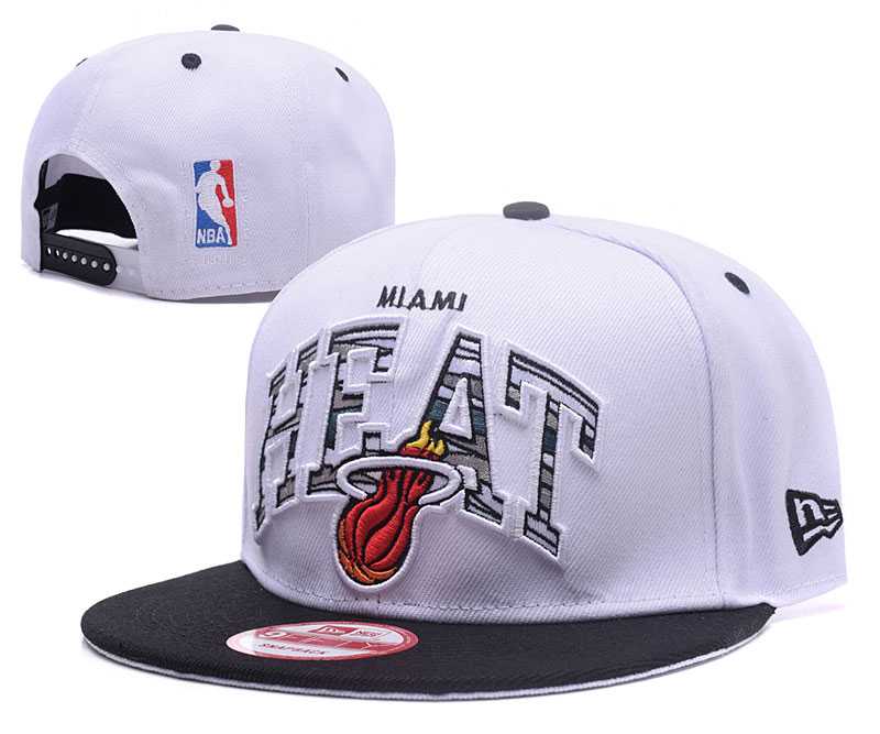Miami Heat Team Logo Adjustable Hat GS (59)
