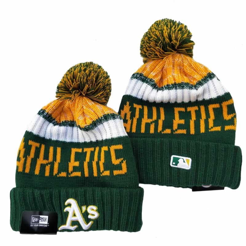 Oakland Athletics Knit Hat YD (1)