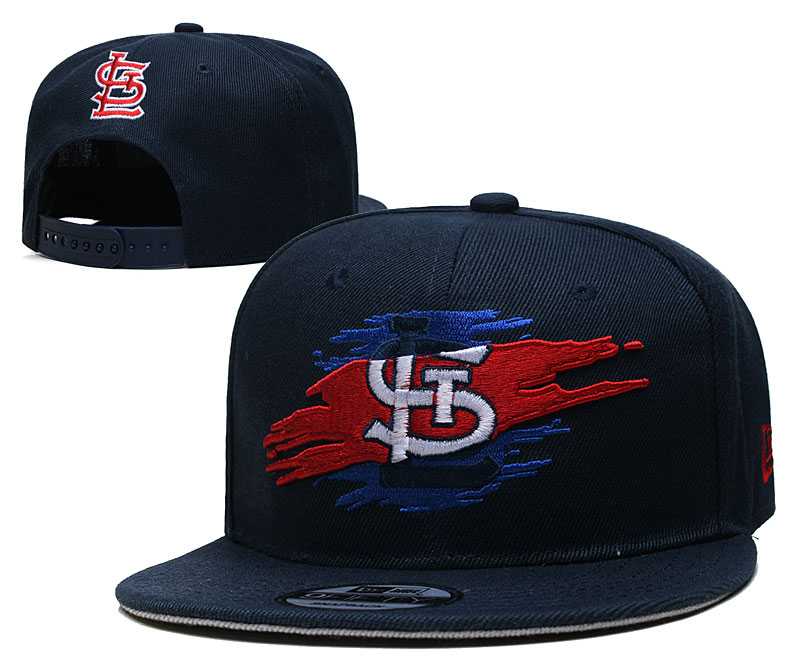 St. Louis Cardinals Team Logo Adjustable Hat YD (6)