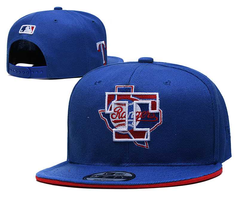 Texas Rangers Team Logo Adjustable Hat YD (1)