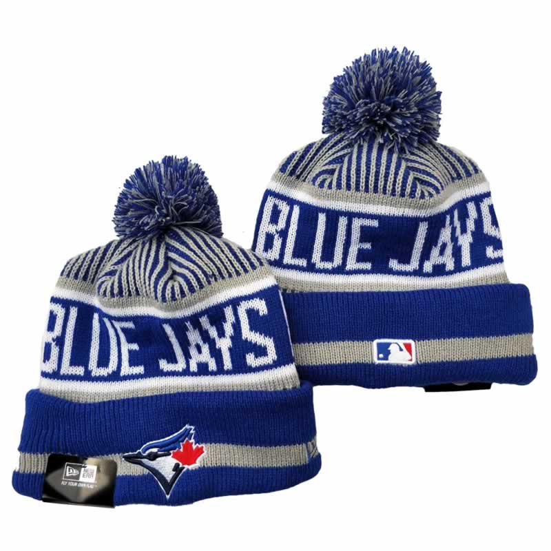 Toronto Blue Jays Knit Hat YD (3)