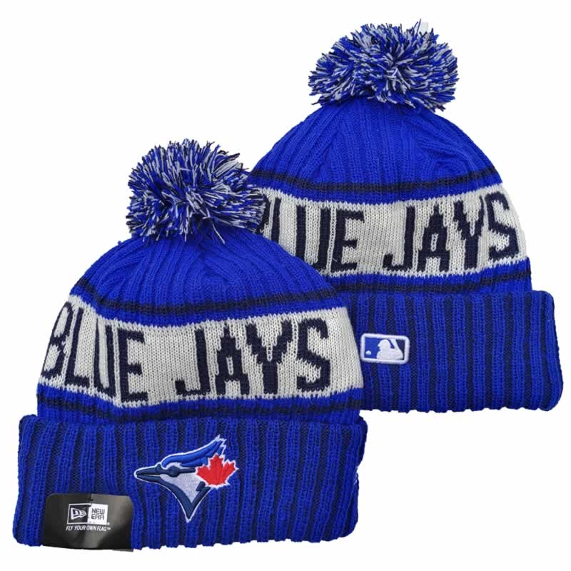 Toronto Blue Jays Knit Hat YD (5)