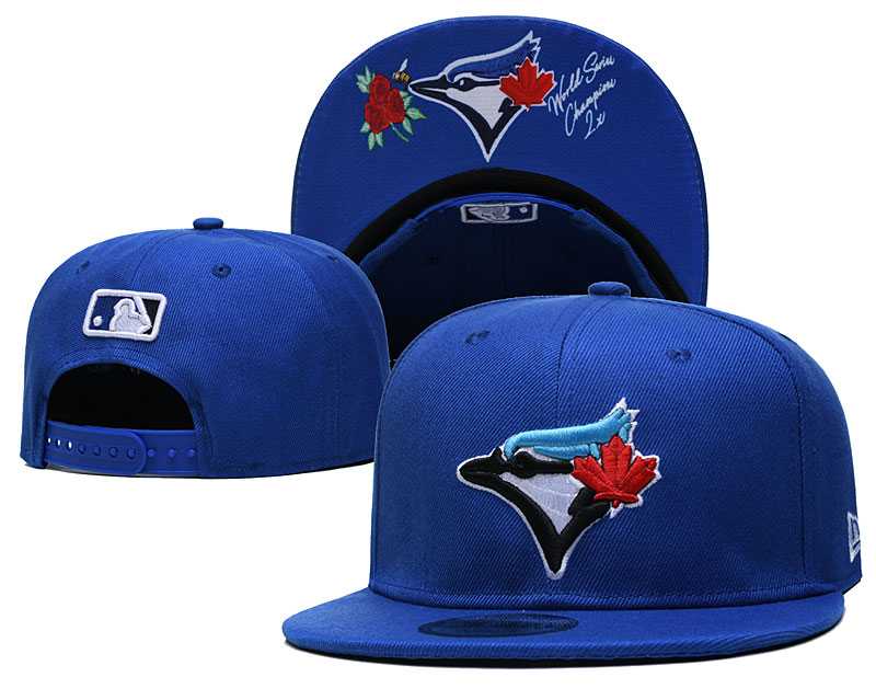 Toronto Blue Jays Team Logo Adjustable Hat GS (1)