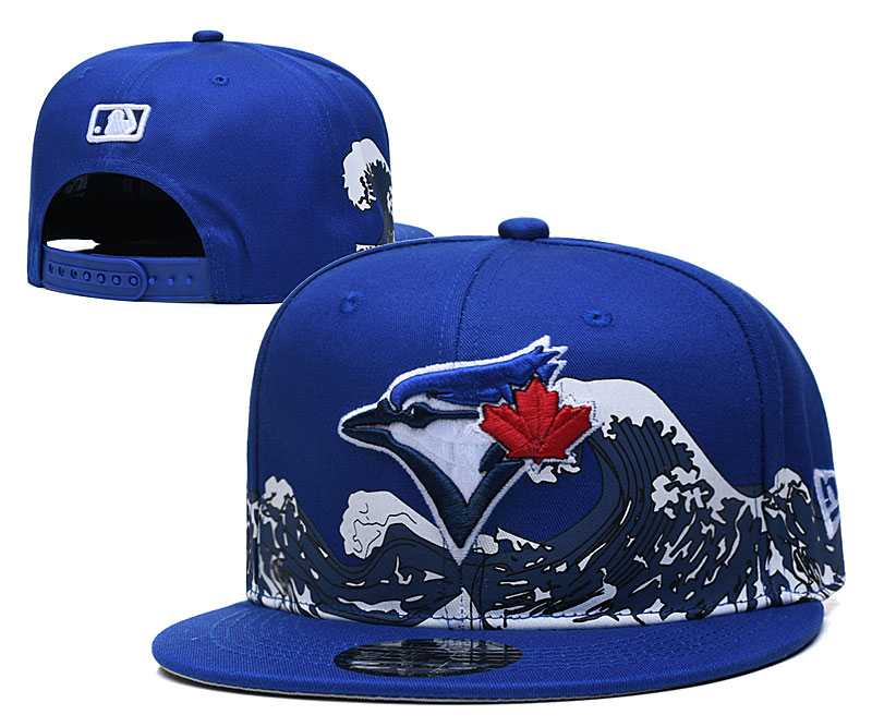 Toronto Blue Jays Team Logo Adjustable Hat YD (2)