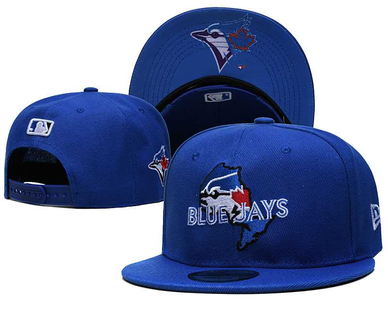 Toronto Blue Jays Team Logo Adjustable Hat YD (4)