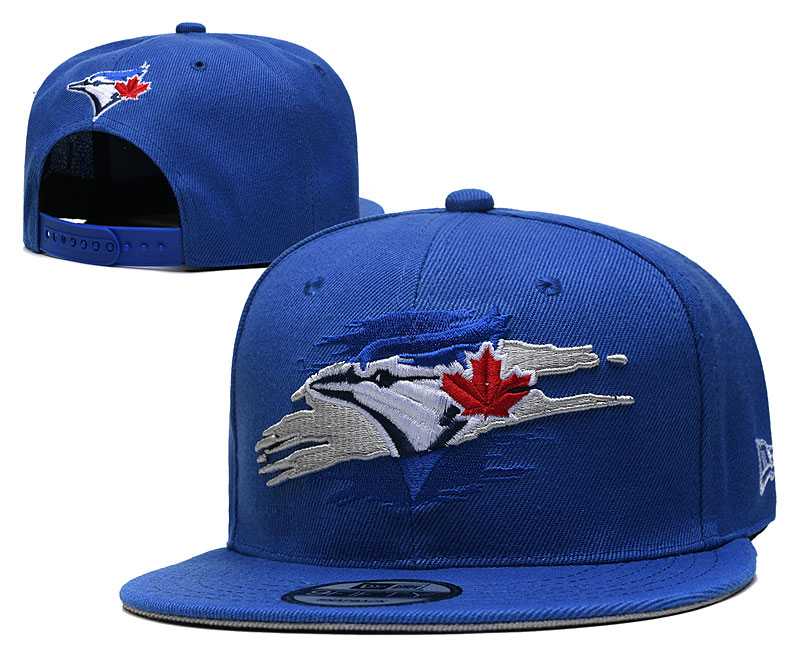Toronto Blue Jays Team Logo Adjustable Hat YD (5)