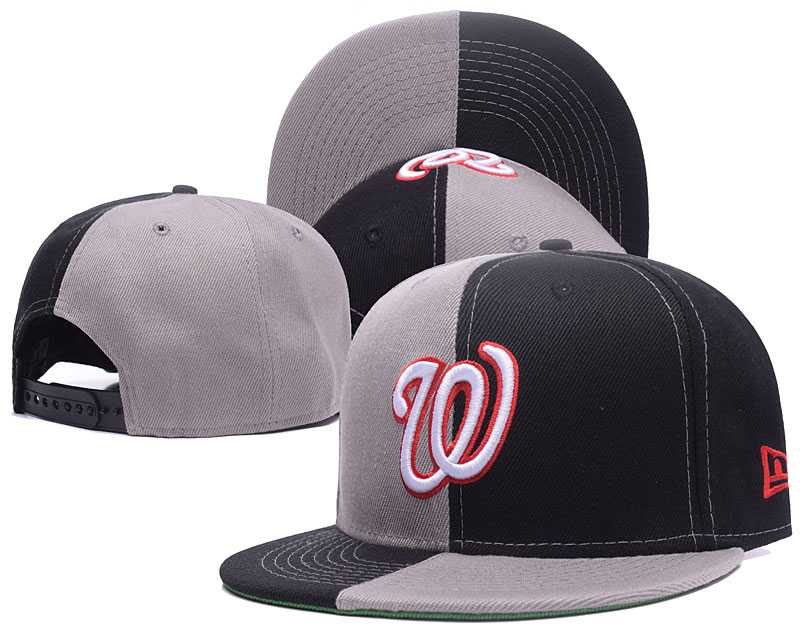 Washington Nationals Team Logo Adjustable Hat GS (7)