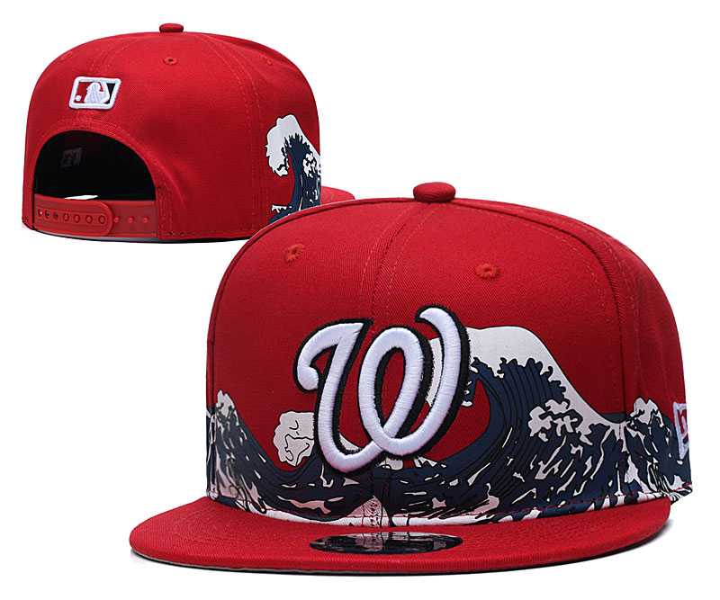 Washington Nationals Team Logo Adjustable Hat YD (2)