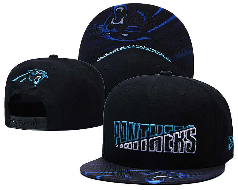 Carolina Panthers Team Logo Adjustable Hat YD (12)