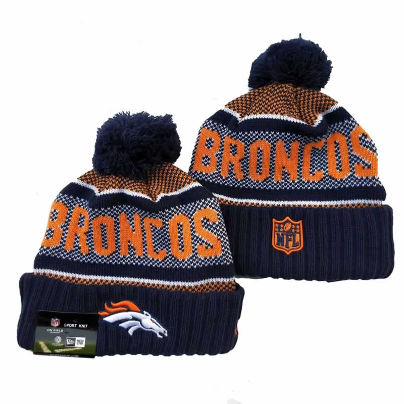 Denver Broncos Team Logo Knit Hat YD (4)